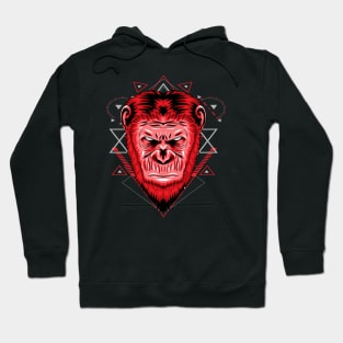 ape head face Hoodie